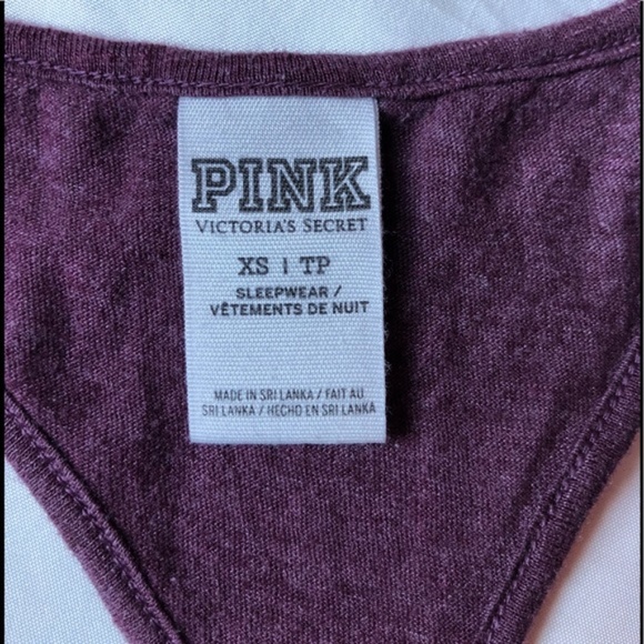 ❤️PINK VICTORIA’S SECRET SLEEPWEAR TOP+Fanny Pack - Picture 5 of 12